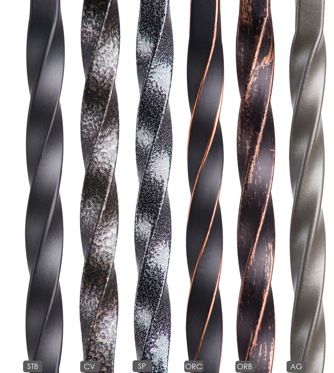 Available Powder Coatings