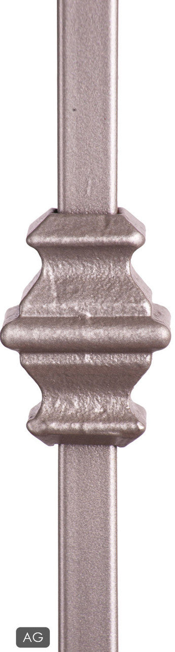Ash Gray powder coat example