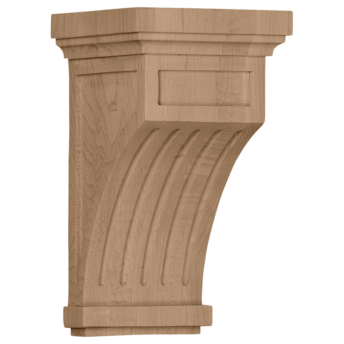 Fluted Corbel 10" (COR05X05X10FL)