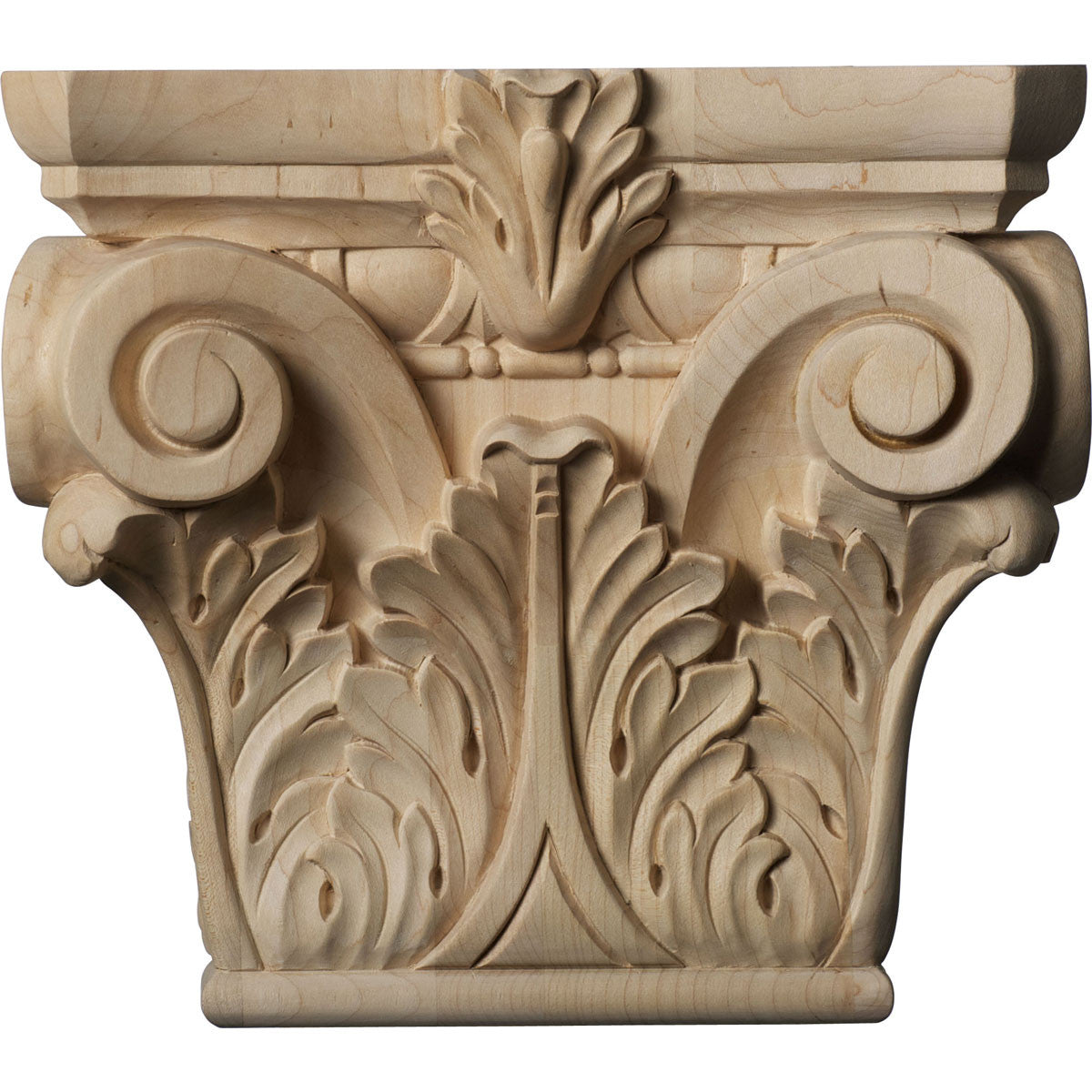 Floral Pilaster Capital, Medium (CAP09X03X08FL)