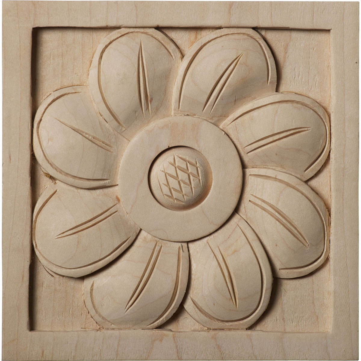 Sunflower Rosette, 5" (ROS05X05SF)