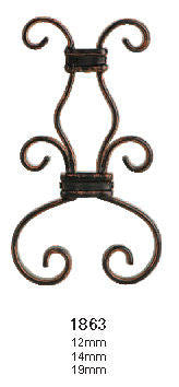 1863 Small Fountain Iron Accessory