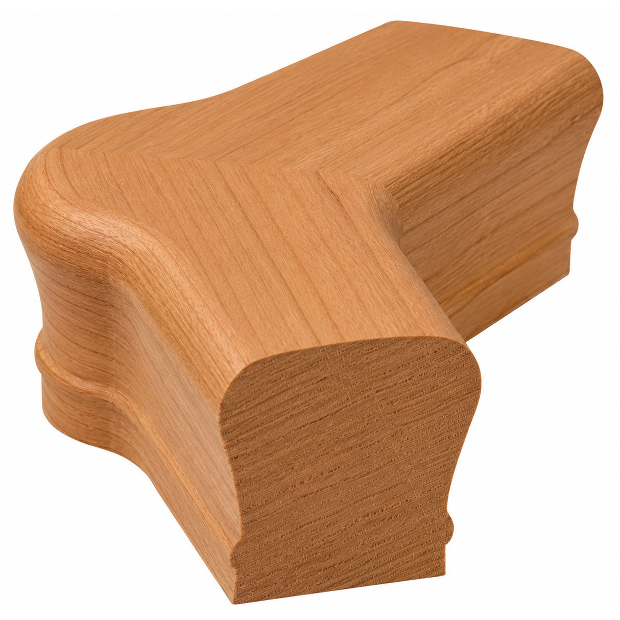 7021-135 135-Degree Newel Cap for the 2-1/4" x 2-3/8" Handrail, American Cherry