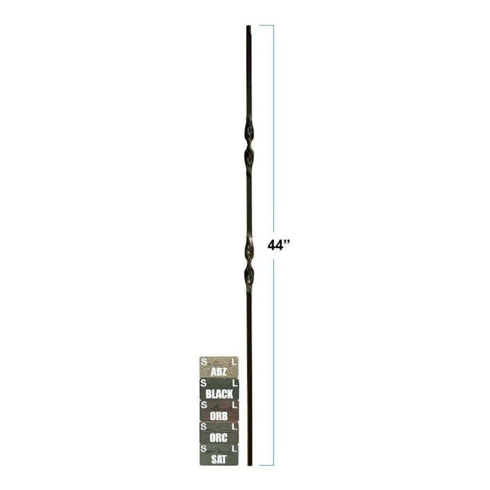 2561 1/2" x 44 Double Ribbon Stair Baluster