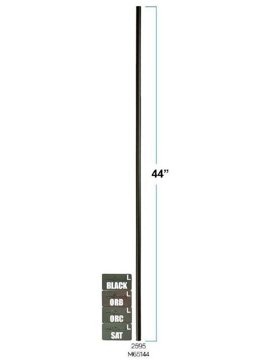 2595 Plain Round Bar Tubular Steel Baluster