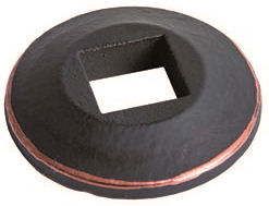Modern Disk Shoes for Square Balusters