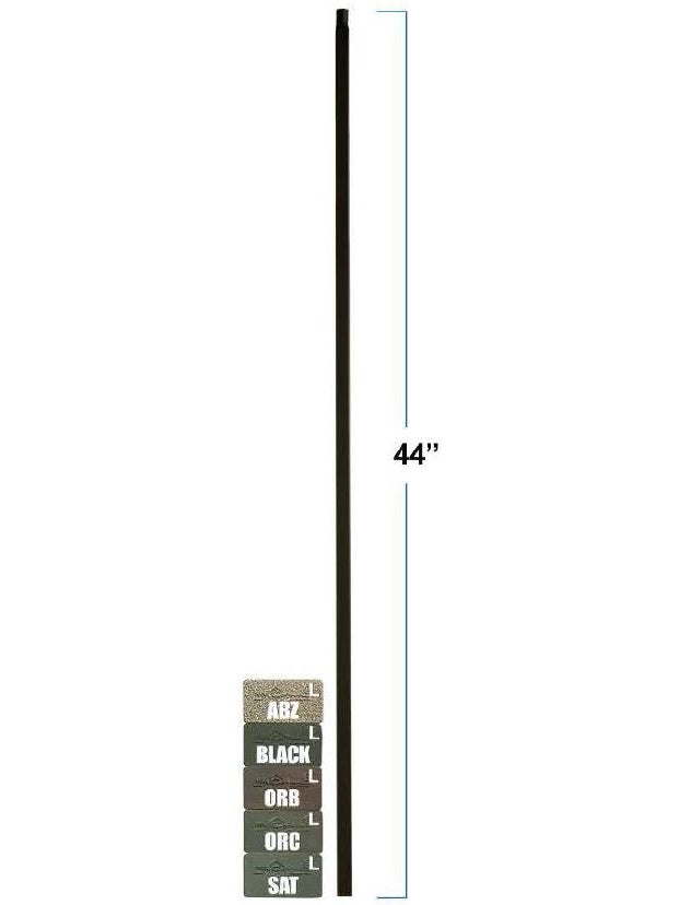 MEGA-PLA Mega Plain Square Bar Tubular Steel Baluster