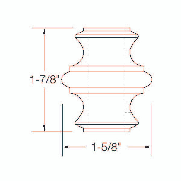 2GKNCK Adjustable Knuckle dimensional information