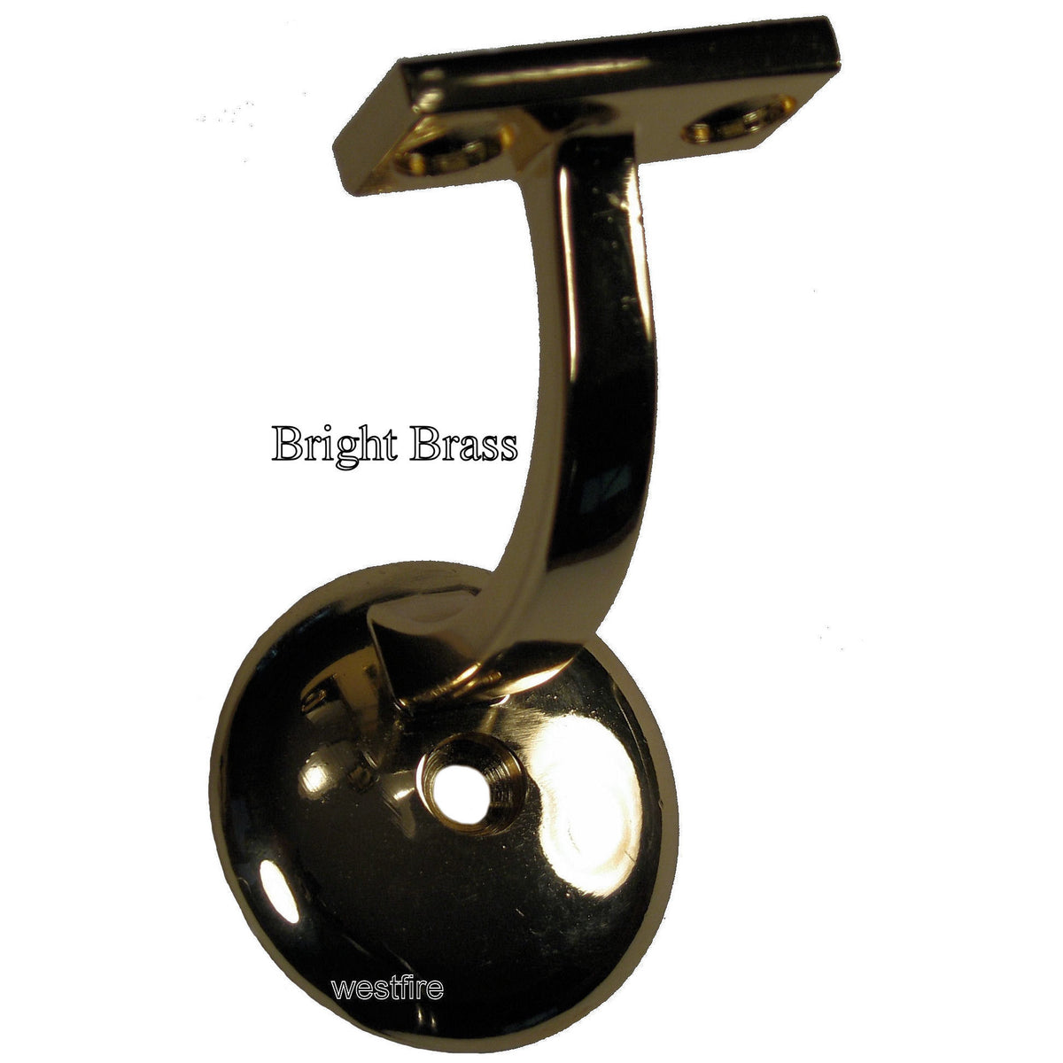 3003 Bright Brass Wall Handrail Bracket