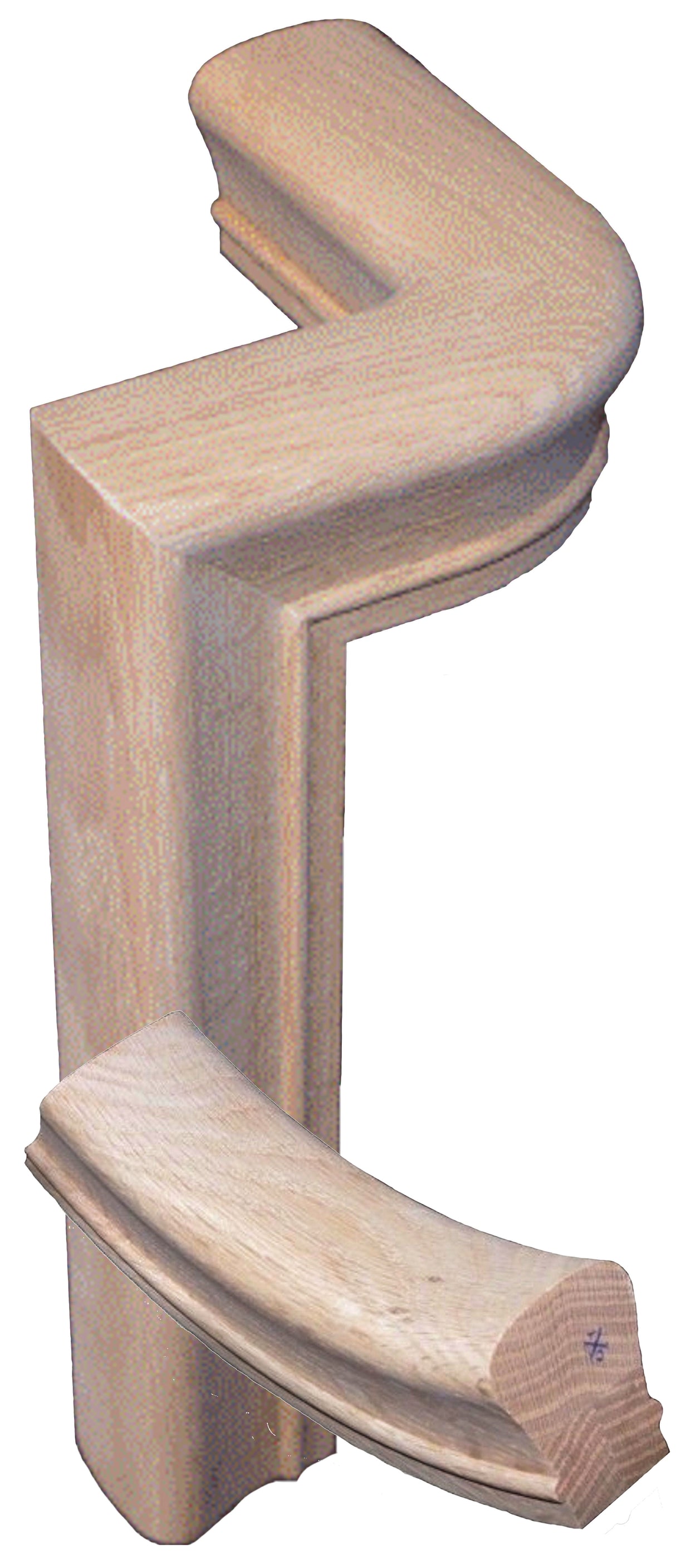 C-7071 or C-7076 2-Rise Gooseneck with Level Quarter-turns