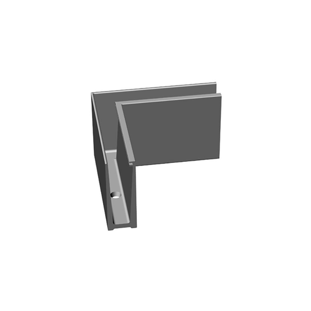 Floor Mount U Channel 120 x 45 mm
