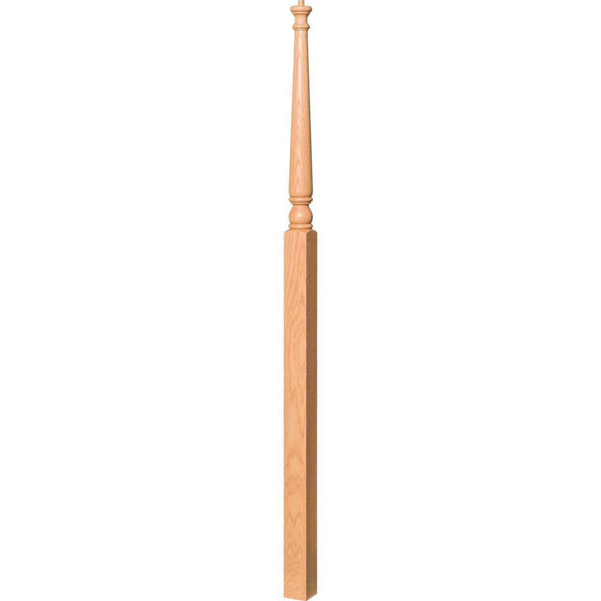 SP-4018 Poplar 72" Colonial Landing Newel Post