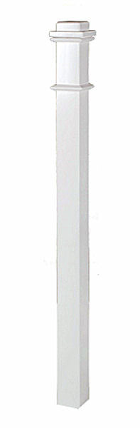 CH-4076 3-1/2" x 58" Primed Box Newel Post