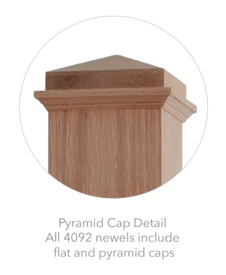Shipped with Pyramid and Square Caps
