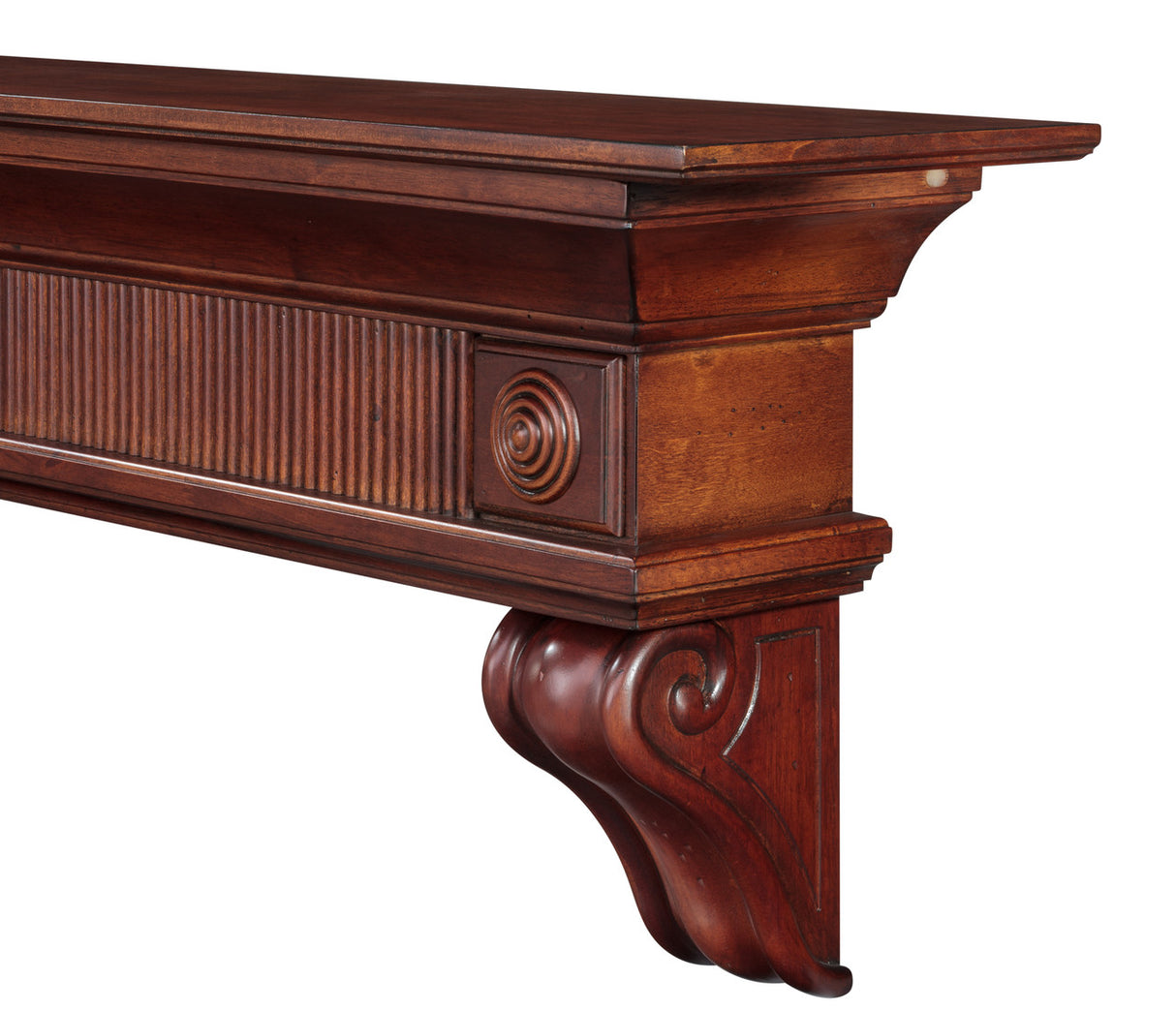 The Devonshire 416-72 Mantel Shelf, Side View
