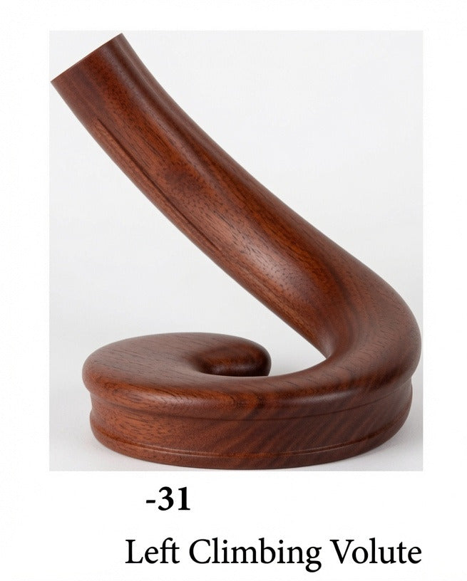 7031 or 7036 Curved-Arm Volutes