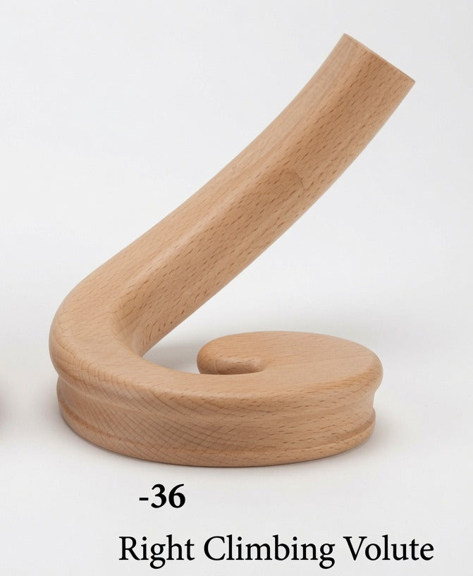 7031 or 7036 Curved-Arm Volutes