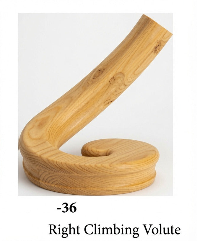 7031 or 7036 Curved-Arm Volutes