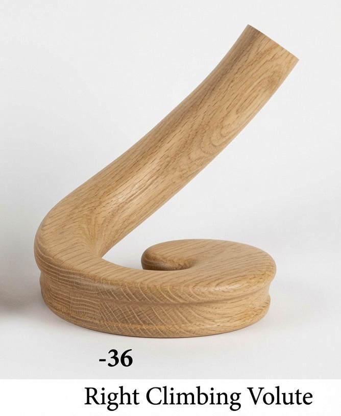 7031 or 7036 Curved-Arm Volutes