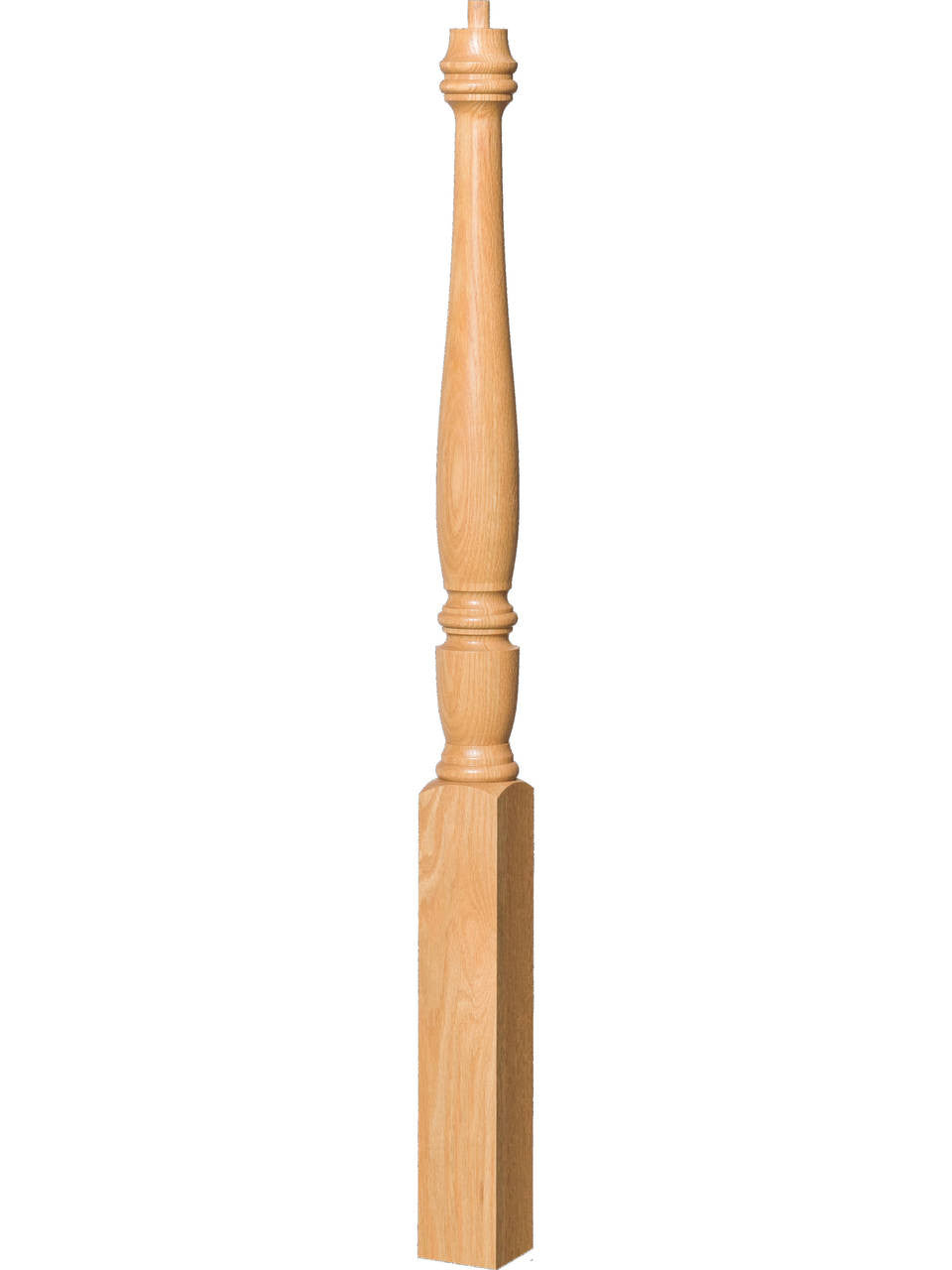 4710 43" Plain Pin Top Starting Georgia Newel Post