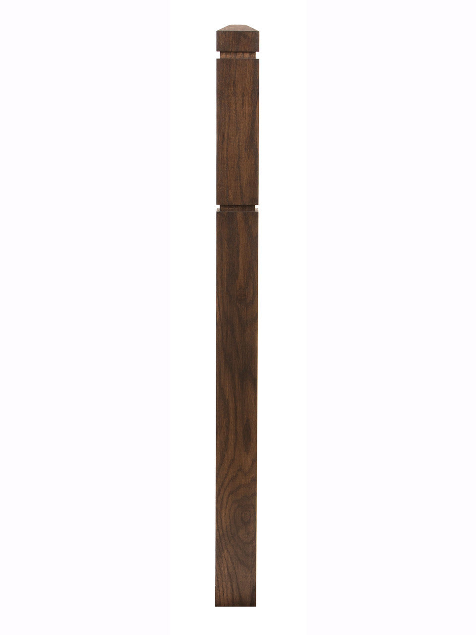 HF4900 Routed Newel Post, Stained