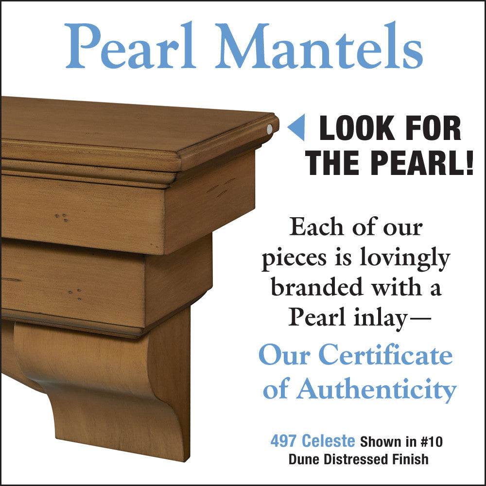 The Celeste Fireplace Mantel Shelf Dune Promo