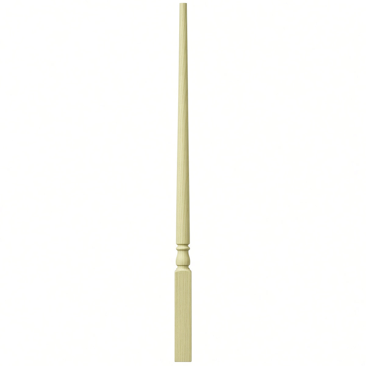 5015 1-1/4" Colonial Pin Top Baluster, Available in 31", 34", 36", 39", 42, and 44", Poplar