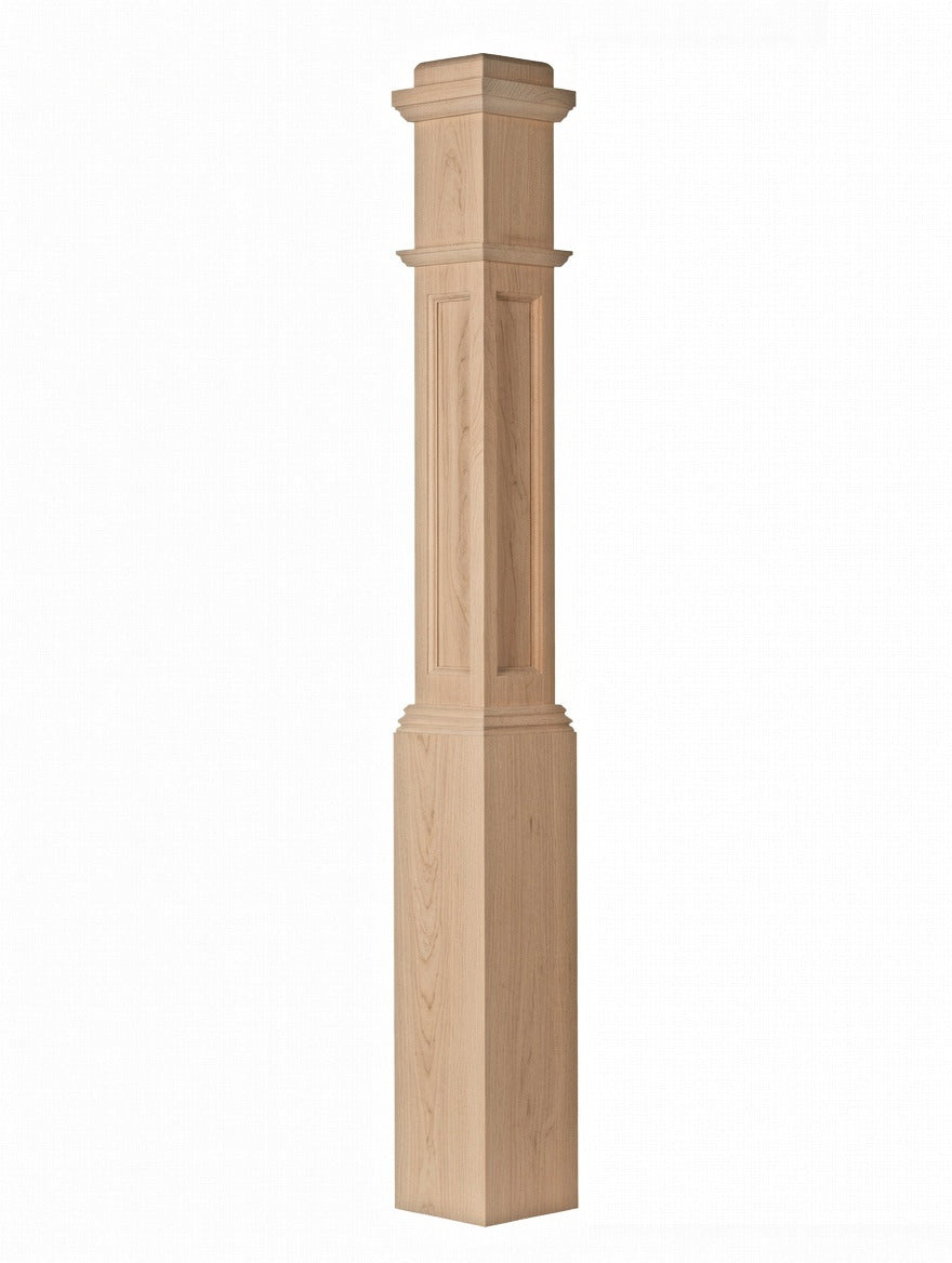 AFP-4091 Actual Flat Panel Box Newel Post