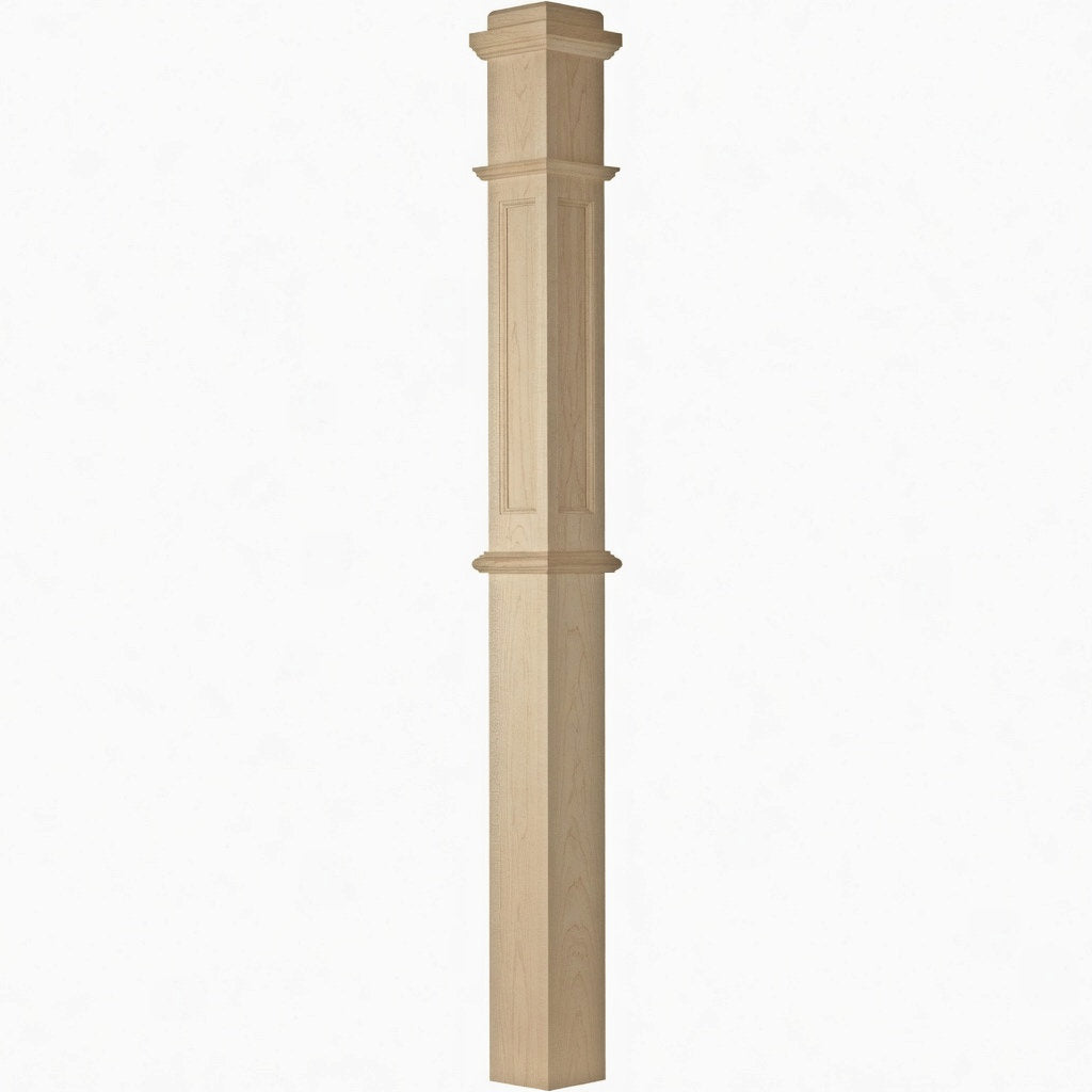 AFP-4375 Actual Flat Panel Box Newel Post