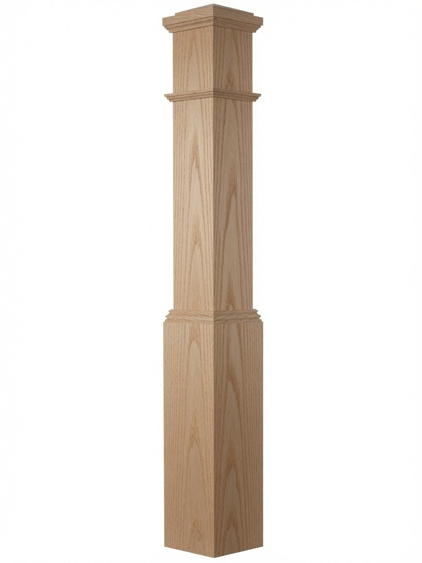 4092 Plain Box Newel Post