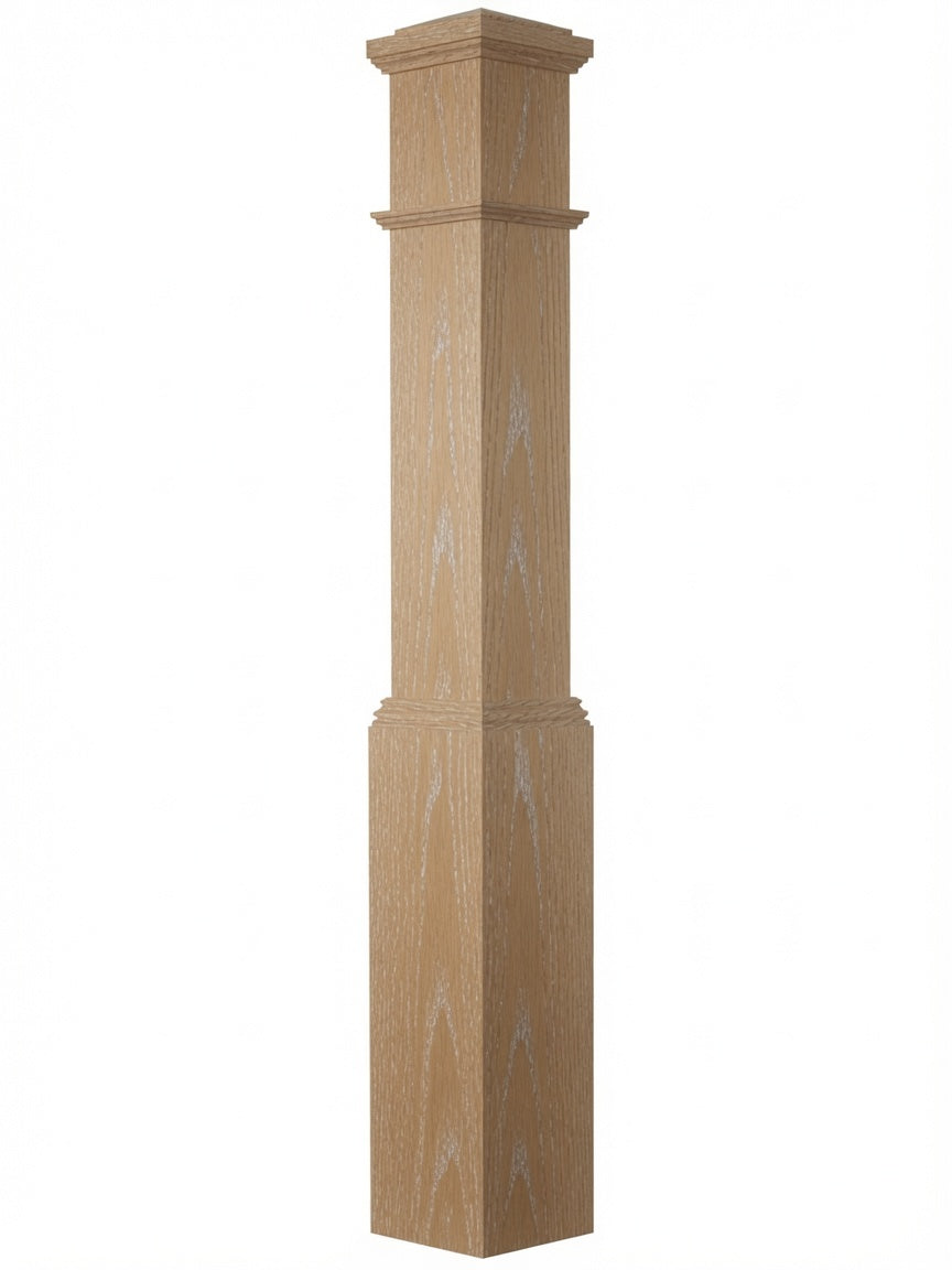 4092 Plain Box Newel Post