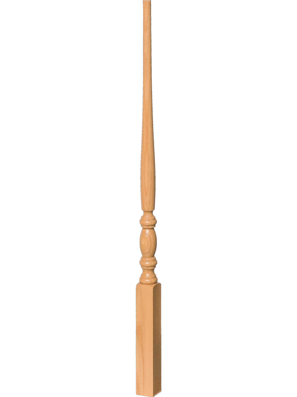 F-5311 Fluted 42" Utah Classic Square Top Baluster plain version illustrated.