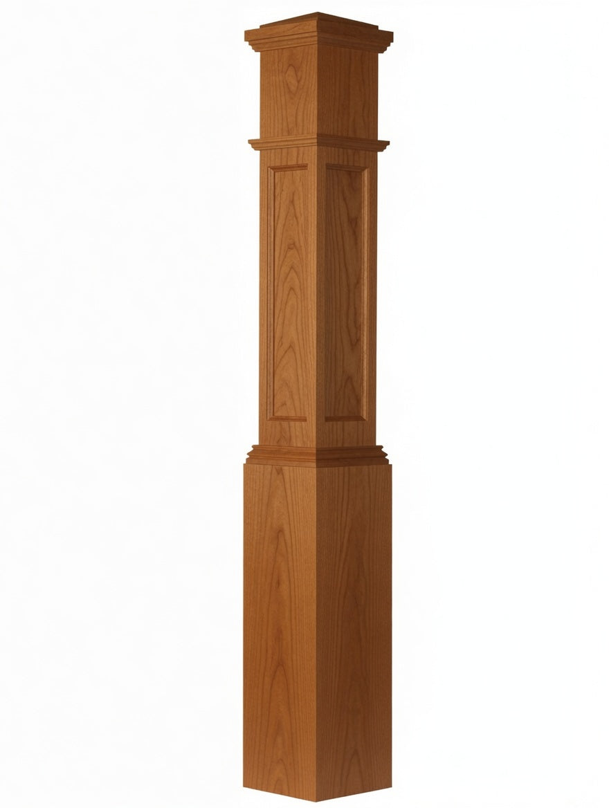 AFP-4092 Actual Flat Panel Box Newel Post
