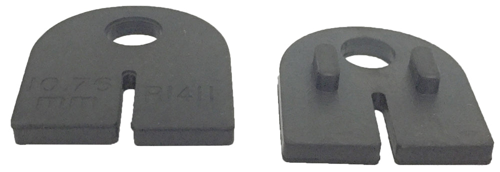 E11404200 Stainless Steel Glass Clamp 1 3/4" x 2 31/64" for 1 2/3" Tube