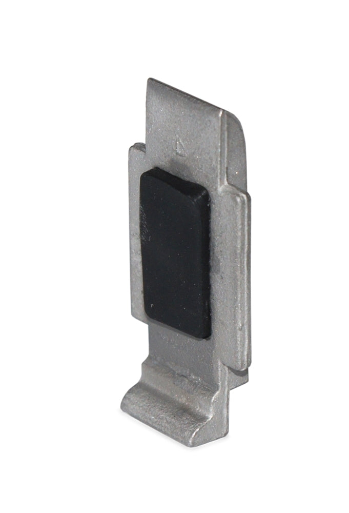 E21400000 316 Stainless Steel Glass Clamp 1 3/4" x 2 31/64" for Flat surface