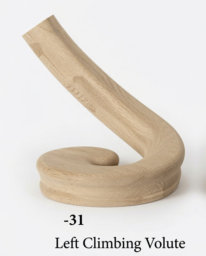 7031 or 7036 Curved-Arm Volutes
