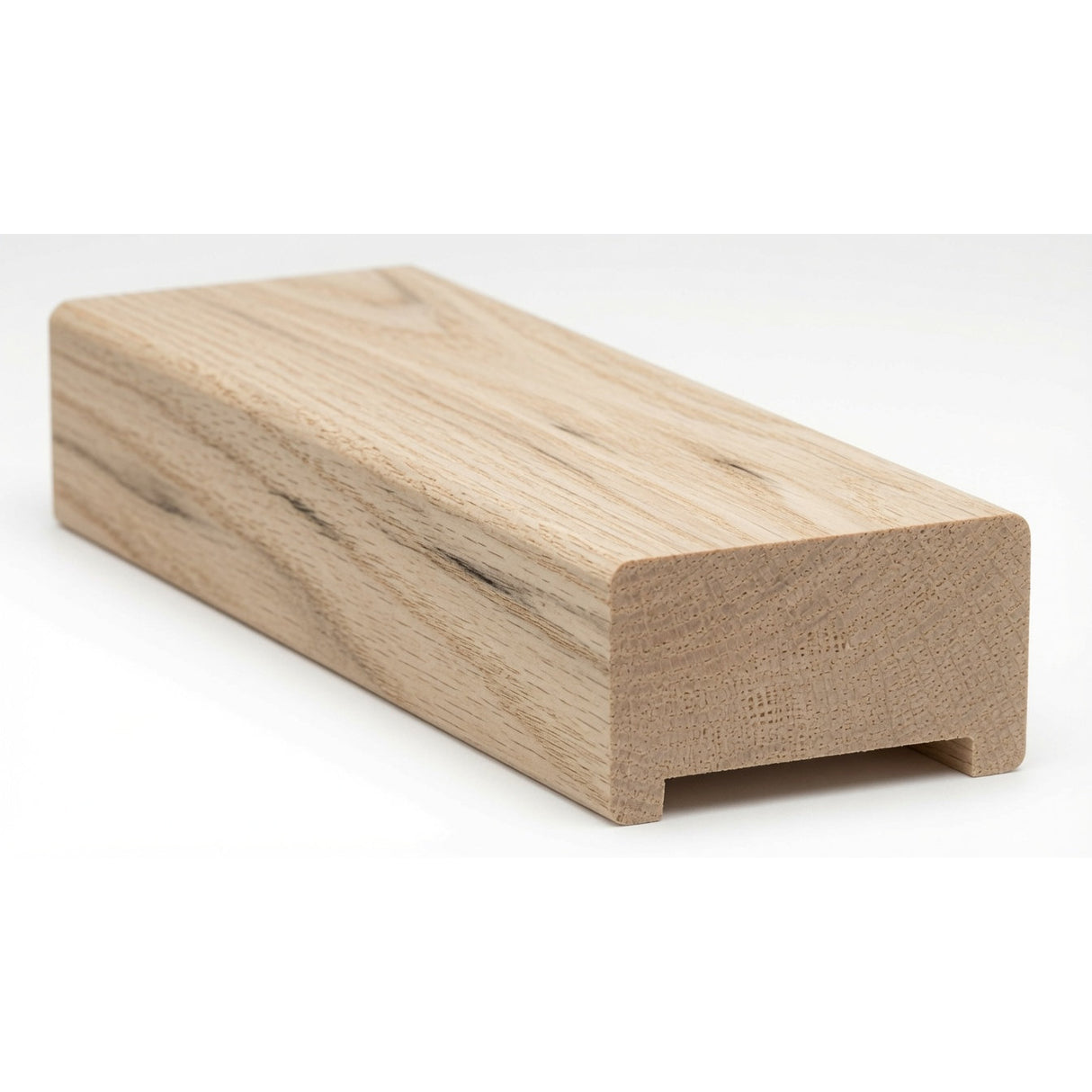 6000 (Plowed 1-1/4") or 6001 (Plowed 1-3/4") Contemporary Handrail, Ash