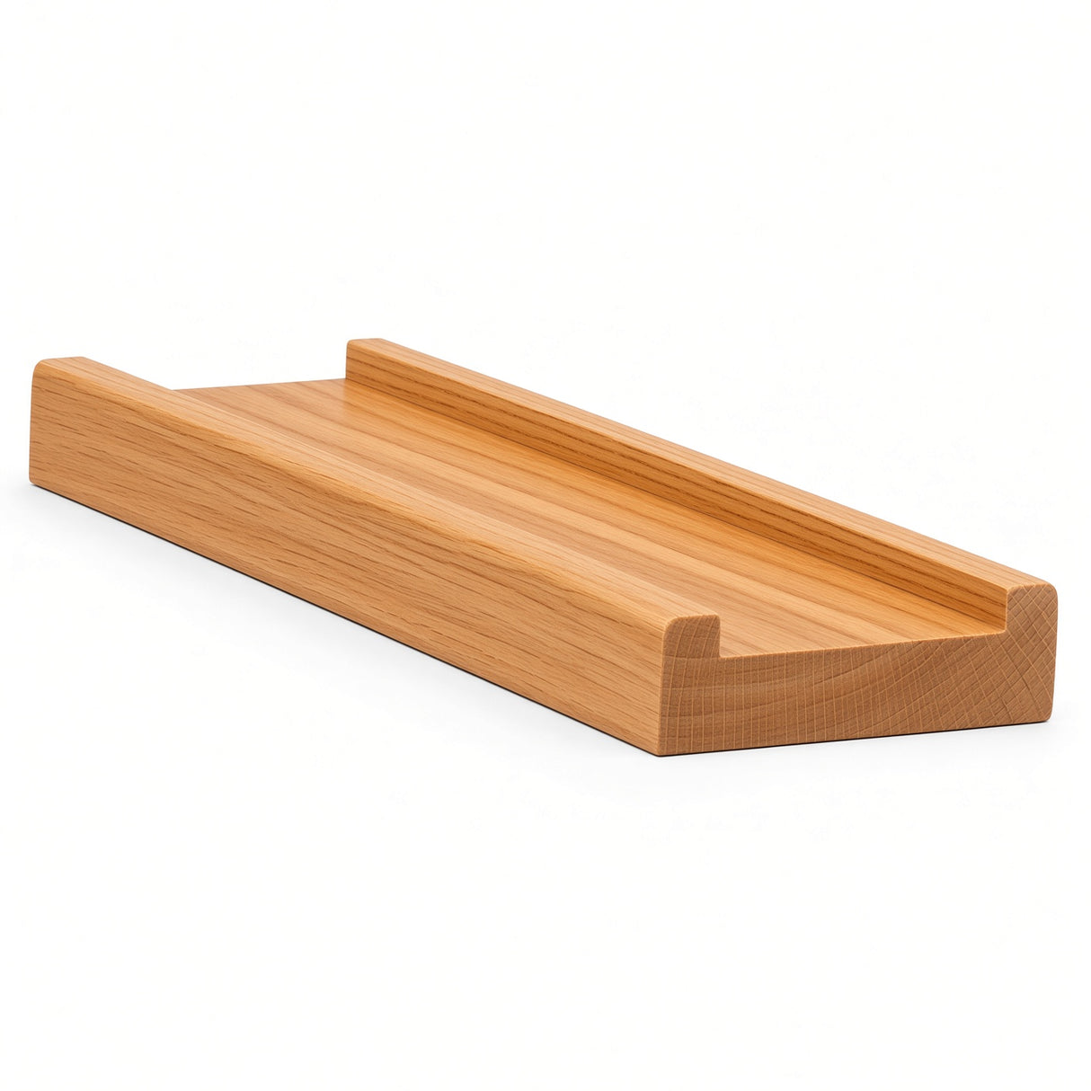6001S 3/4" x 2-1/2" Contemporary Shoerail, Plowed 1-3/4", Yellow Pine
