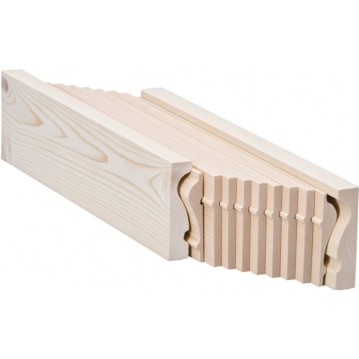 6210B Bending Handrail for the 2-5/8" x 2-3/8" 6210 Handrail, Ash