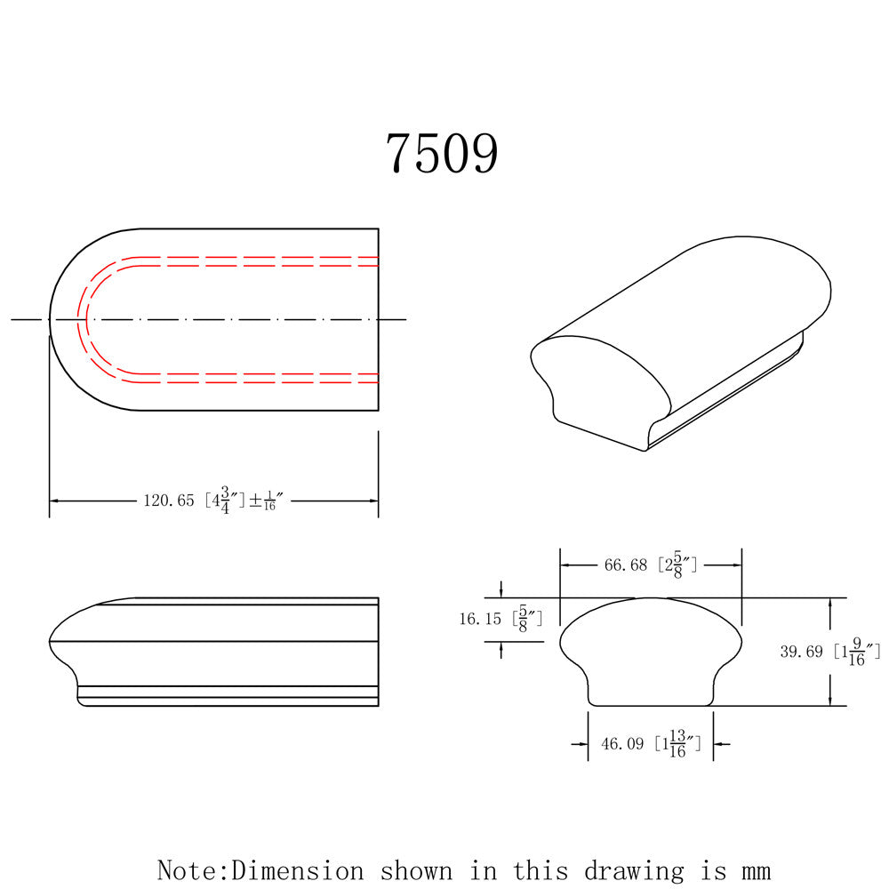 HF-7509 Returned End CADD