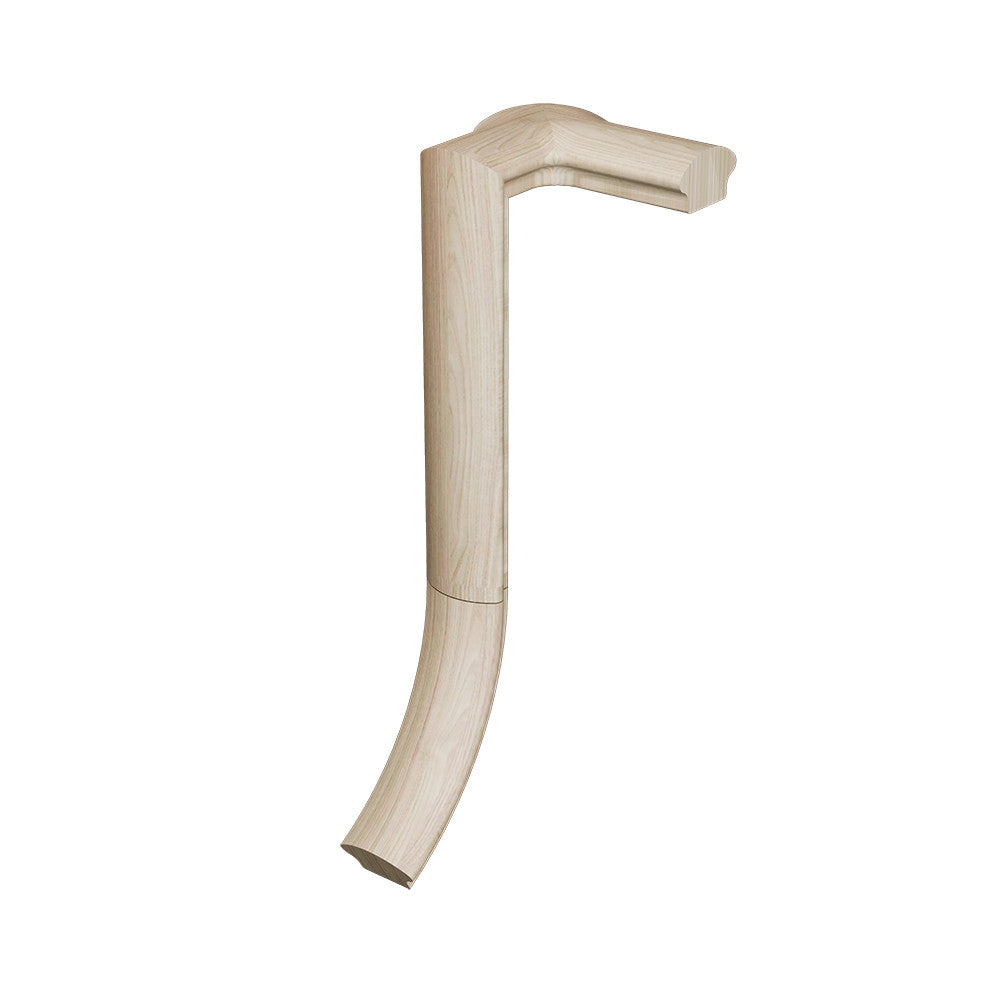 7586 Right Hand Gooseneck with Cap