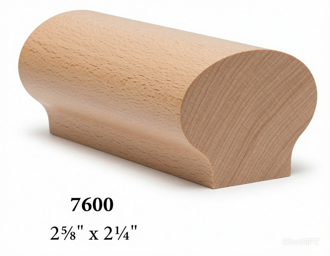 7600B Beech Bending Handrail