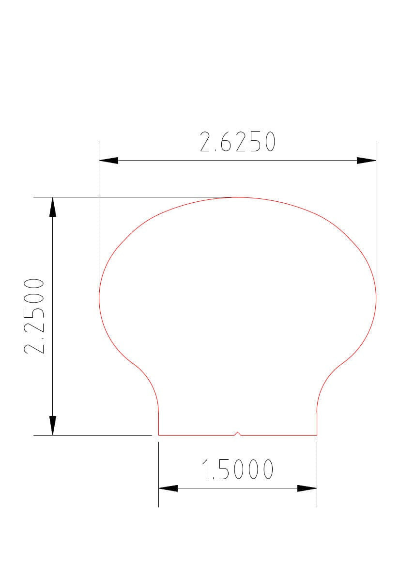 7600 Handrail CADD Drawing