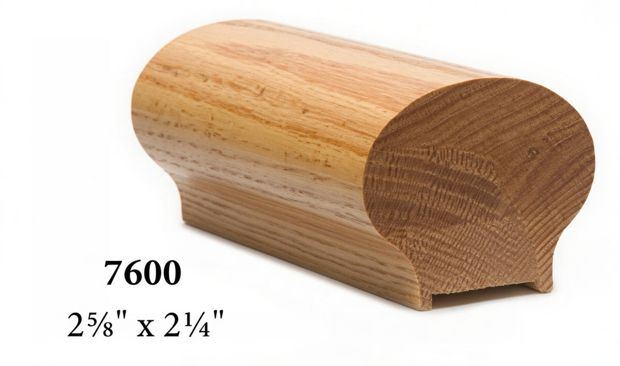 7600P Plowed Pine Handrail