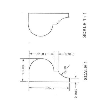 C-8081 False Tread Nosing and Cove (CADD)
