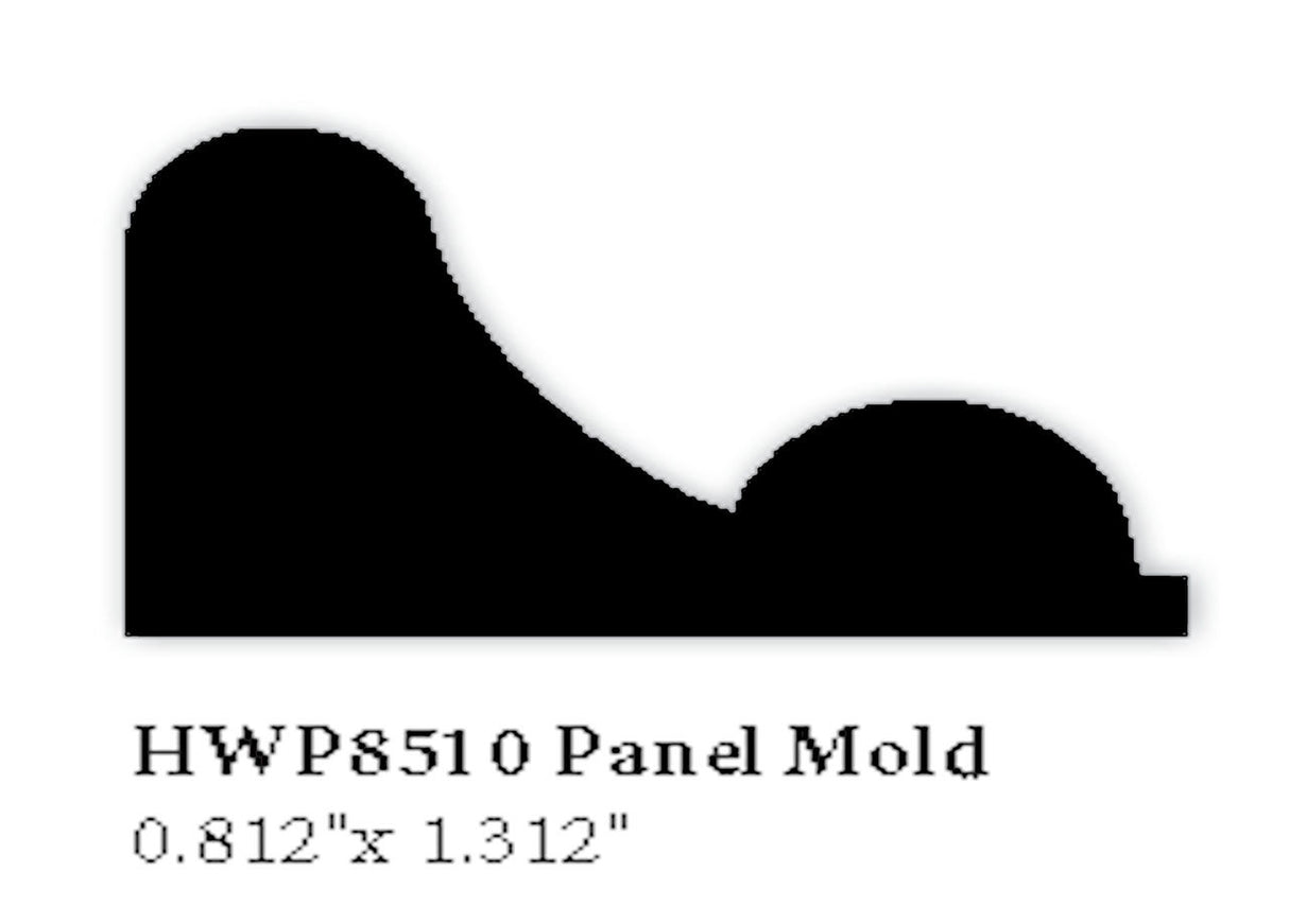 8510 Hardwood Panel Mold