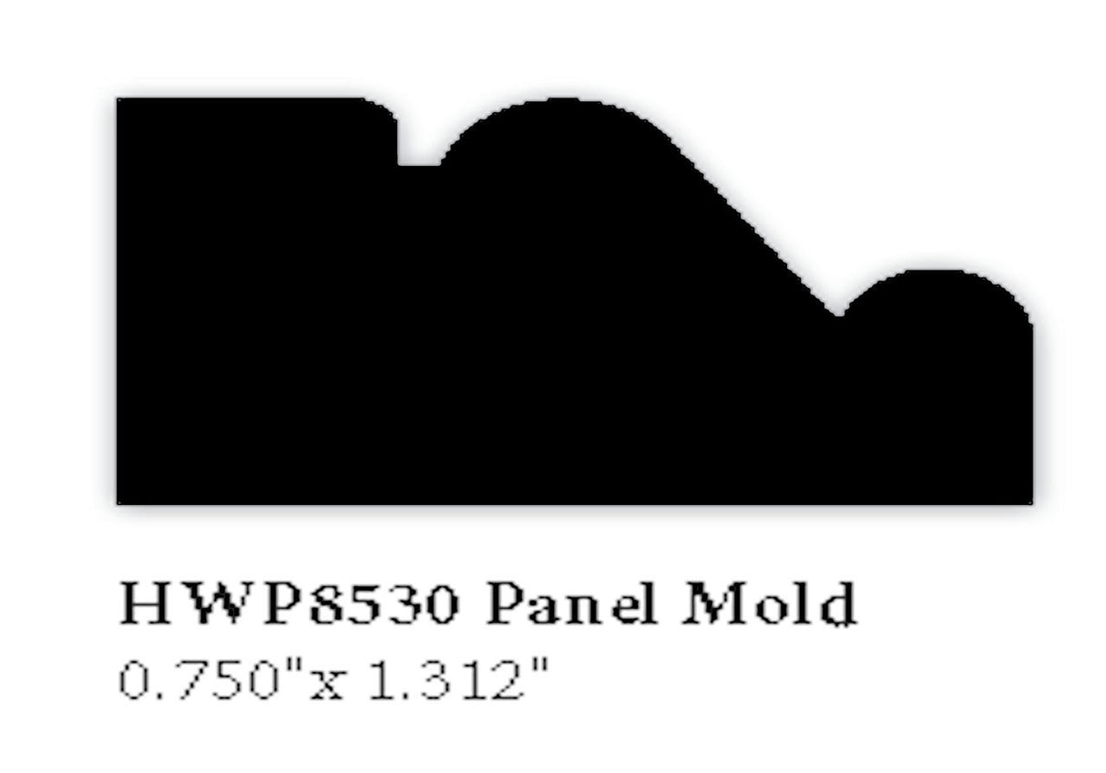 8530 Hardwood Panel Mold