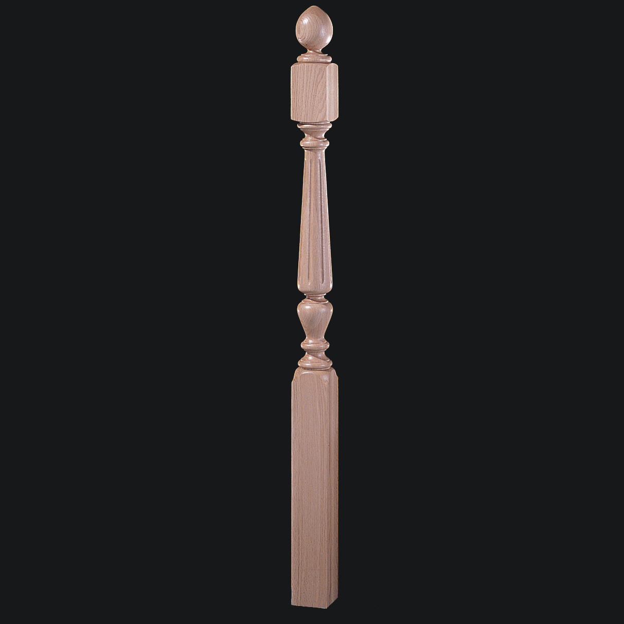 8542F Fluted Universal Jefferson Newel Post