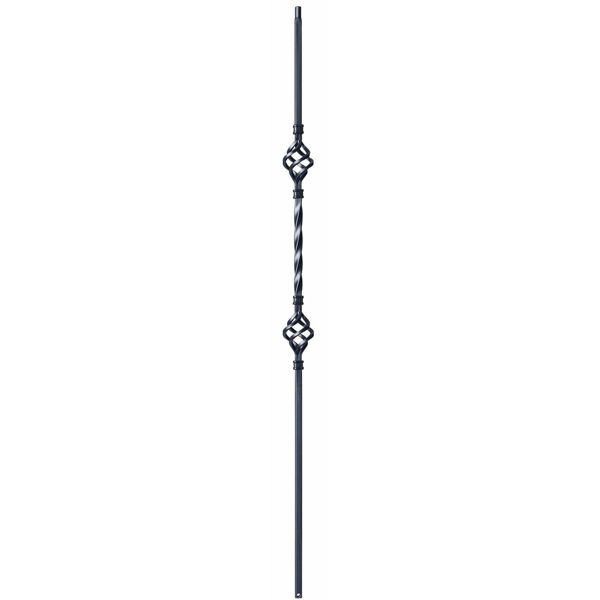 9004TB Double Basket Tubular Steel Baluster