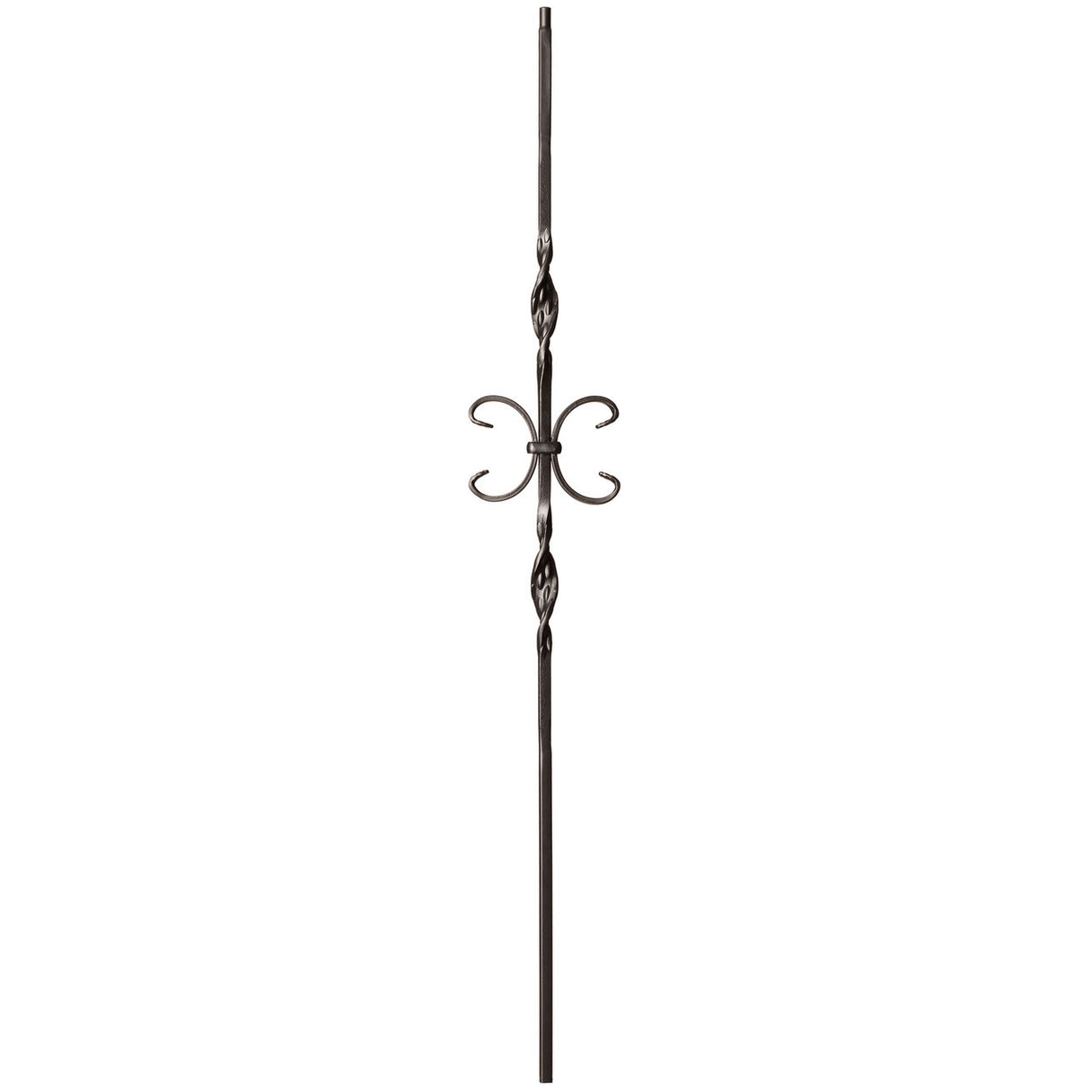 9014RS Double Ribbon and Butterfly Tubular Steel Baluster